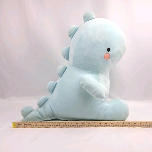 Onsoyours Dinosaur Stuffed Baby Blue Medium Soft Squishy Plush Pillow 19” - Picture 11 of 11